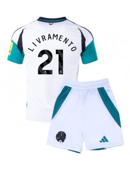 Newcastle United Tino Livramento #21 Replika Tredje Kläder Barn 2024-25 Kortärmad (+ byxor)